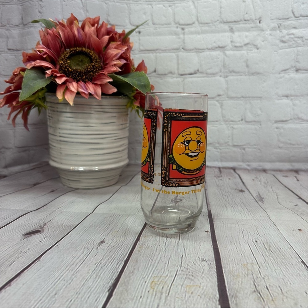 Vintage 1979 burger king tumbler  Smiley Face whopper retro collector' series